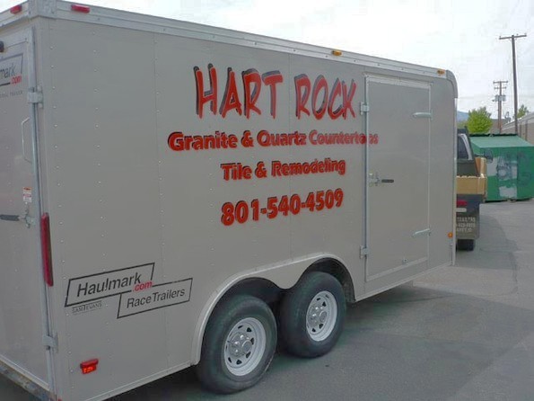 Enclosed Trailer Decals